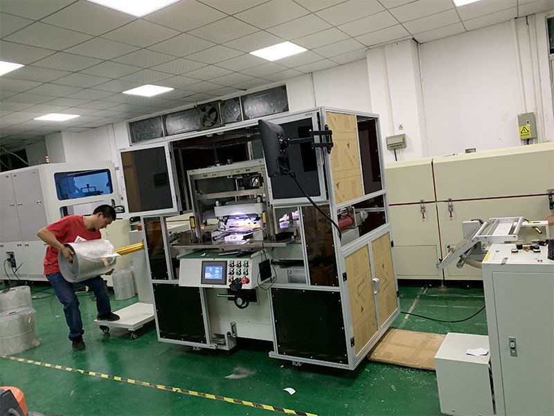 PET die cut machine